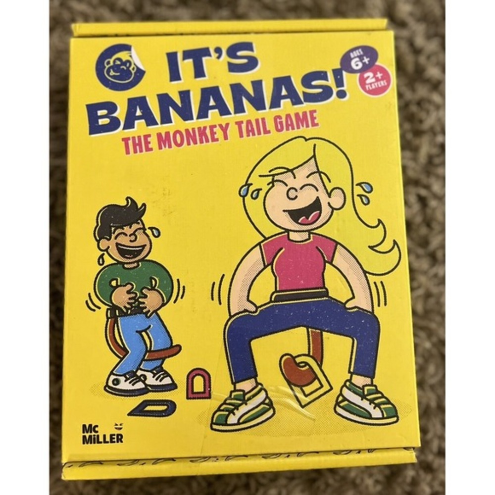 Its Bananas!‎ The Monkey Tail Game Age 6+ Sealed Unopened New In Box